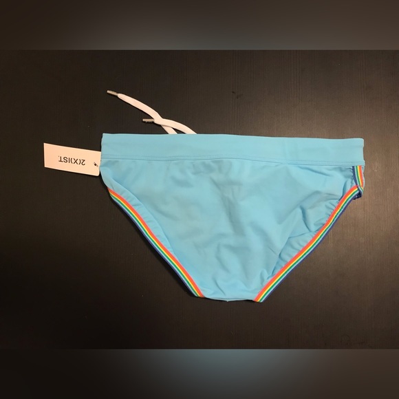 2xist Rio Swim Brief size M w Pride piping - Picture 2 of 4